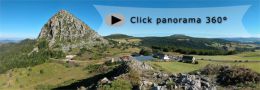 cliquez pour voir un panorama a 360° du Gerbier de Jonc